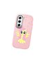 Tecno Camon 40 Pro 5g(Cm7) Compatible Shock-Absorbing Camera Protected Pink Silicone Case Fluttershy - 3