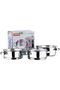 Stainless Steel 3 Tier Steamer With Glass Lid, 24 Cm, Induction Friendly, Idli, Silver - 2