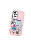 Redmi 10 2022 Compatible Shock-Absorbing Camera Protected Pink Silicone Case - 3