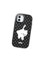 iPhone 12 Mini Compatible Shock-Absorbing Black Silicone Case with Camera Protection Cat - 3