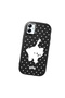 Samsung Galaxy A04E Compatible Shock-Absorbing Camera Protected Black Silicone Case Cat - 3