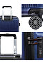 Ocean Medium Suitcase with Spinner Wheel, Blue 20 Inch - 4
