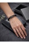 Black Natural Beaded Bracelet for Men & Women - Special Gift for Lovers