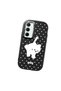 Samsung Galaxy A35 Compatible Shock-Absorbing Black Silicone Case with Camera Protection Cat - 3