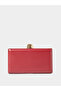 Burgundy Ruched Hardcase Clutch with Chain Strap - 3