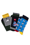 Pack of 3 - Graphic Pattern Socks - 3