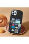 Black Silicone Case Compatible with iPhone 11 Pro Max with Shock-Absorbing Camera Protections - 2
