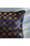 Ramadan Aari Gold Embroidery Cushion Cover - Yellow - 45x45 Cm, Polyester, Cushion Covers - 2