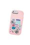 Pink Silicone Case with Shock-Absorbing Camera Protections Compatible with iPhone 7 Plus/8 Plus - 3
