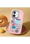 Oppo A3/A3X 4G/5G Compatible Shock-Absorbing Camera Protected Pink Silicone Case - 2
