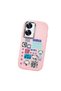 Realme C55 Compatible Shock-Absorbing Camera Protected Pink Silicone Case - 3