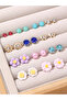 Girls Set of 12 -Flower Decor Stud Earrings - 4
