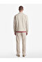 Regular Fit Cotton Chino Muslin Trousers with Belted Laces, Buttons and Pockets - 4