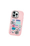 Pink Silicone Case Compatible with iPhone 14 Pro Max with Shock-Absorbing Camera Protections - 3