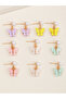 Girls Set of 5 - Butterfly Dangle Earrings - 4