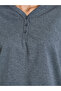 Cotton V Neck Button Front T-Shirt and Pyjama Set - 4