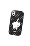 iPhone X/Xs Compatible Shock-Absorbing Black Silicone Case with Camera Protection Cat - 3