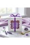 Aurora-Naturalis Handmade Elegant Rose Ball Candle | Baby Purple, Calming Lavender Scent | Elegant Floral Home Décor | Perfect Gift - 2