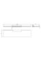 Plus Andy Glass Shelf - 60x13x20 Cm, Chrome, L 600 x W 130 x H 20 cm, Stainless steel - 2