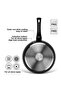 Frying Pan Angela (aluminium With Non-stick Coating) 14602, Black, Aluminium, Aluminum - 4
