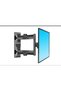 Fd-L400 Full Motion Tv Wall Mount for 32-55 Inch Screens, 360 °   Rotation, Tilt, and Flip Features, Cable Management, 30 kg Load Capacity - 5