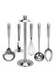 Kitchen Tools Set Bergamo 6 Pieces. (stainless Steel) 1210, Silver, Tools And Gadgets