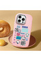 Pink Silicone Case Compatible with iPhone 15 Pro Max with Shock-Absorbing Camera Protections - 3