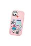 Realme C25/C25S Compatible Shock-Absorbing Camera Protected Pink Silicone Case - 3