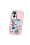 Vivo V50 Lite 4G/5G Compatible Shock-Absorbing Camera Protected Pink Silicone Case - 3
