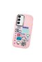 Pink Silicone Case with Shock-Absorbing Camera Protection Compatible with Samsung Galaxy S22 - 3
