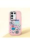 Pink Silicone Case Compatible with Infinix Note 50/Note 50 Pro with Shock-Absorbing Camera Protections