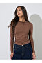 Pack of 2 - Multi-Color Solid Side Ruched Details Fitted T-Shirts - 6