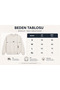 1898 Brooklyn Printed Women's 3-Thread Oversize Ribbed Crew Neck Sweatshirt - 3