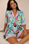 Cherryqueen Satin Pajama Set - 3