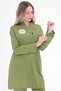 Modest - Tesettür Pharmacist Uniform Lycra Scrubs (Women) (Compliant with New Regulations - Tesettür Grasshopp - 5