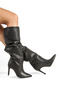 Women's Thin Heel Pointed Toe High Bellows Boots - 4