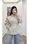 Imported Fabric Jacket with Elastic Waistband and Lining - 4