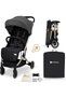 LITEX Lightweight Cabin Size Travel Baby Toddler Stroller|Trolley Handle Pushchair,Waterproof UPF 50+Canopy,Gift&String Bag,Phone Holder&Toy Strap,Reflective Sticker,0-3yrs,15kg,3yrs