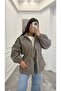 Imported Fabric Jacket with Elastic Waistband and Lining - 6