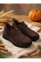 Women's Genuine Leather Orthopedic Sole Elastic Buckle Slip-On Shoes