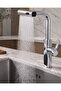 Kitchen Sink Faucet with 3 Different Flow Modes - Spiral Sink Faucet - Chrome Color