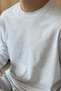 Men's Crew Neck Long Sleeve Regular Fit 100% Cotton T-Shirt - 4