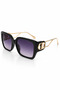 Levander Mirage New Season Popular Vintage Ultra Light Uv400 Filtered Black Women's Sunglasses - 5