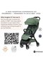 DECA Ultra-Lightweight Stroller Cabin Size Approved Compact Travel Baby Stroller, Foldable Toddler Baby Trolley, Quick Fold Open Pushchair, Waterproof UPF 50+ Canopy, 0-4yrs, 22kg, 3yrs Warra - 2