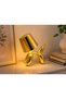 Gold Balloon Dog Led Table Lamp – Decorative Night Light – Modern Tabletop and Nightstand Lighting - 3