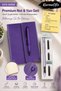 Purple Color 15X21 Pen, 3 Covers, 96 Sheets Lined Notebook and Primeo m Tip Refill Pen Set – 7 Color Options