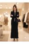 Women's Thin Knitwear Suit with Skirt - 2