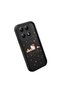 Xiaomi Mi 14t Pro Compatible Black Silicone Case Shockproof with Camera Protection Cartoon - 3