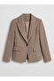 Pointed Collar Single Button Slim Fit Classic Blazer Jacket 4041 - 5