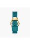 Women's Analog Round 28 MM Butterfly Buckle Watch | SQ-ESS002G66I3 - 3